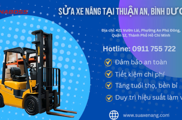 Sửa xe nâng tại Thuận An, Bình Dương - Hỗ trợ tận nơi nhanh chóng