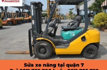 Dịch vụ sửa xe nâng quận 7 nhanh chóng và hiệu quả
