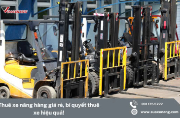 Thuê xe nâng hàng giá rẻ, bí quyết thuê xe hiệu quả!