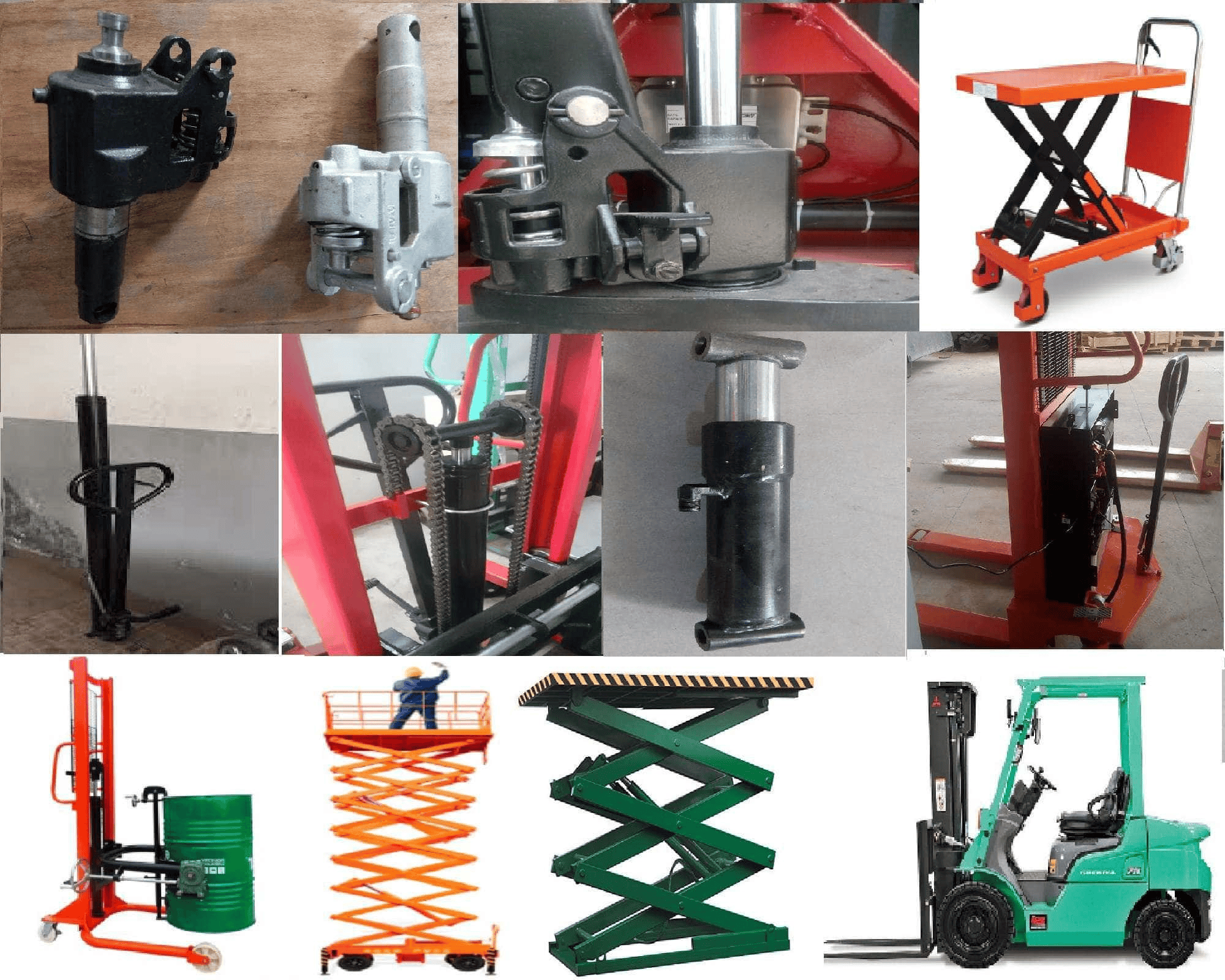 Sửa chữa hệ thống van nâng xe nâng