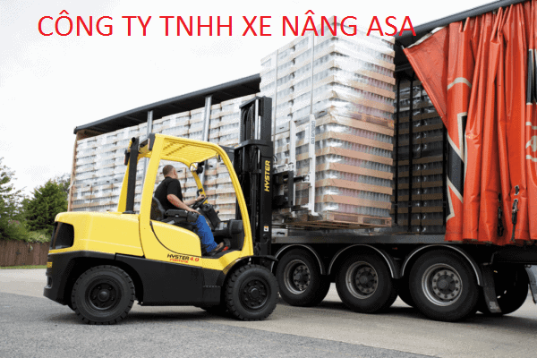 Cách lái xe nâng hàng