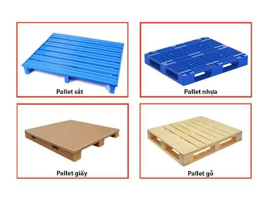 Phân loại Pallet phổ biến hiện nay