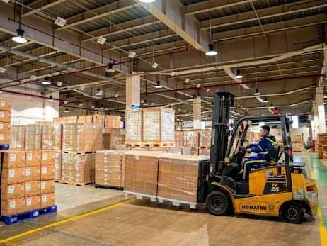 Pallets giúp tiết kiệm sức lao động, tăng hiệu suất làm việc