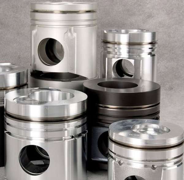 Piston thường có hình dạng là một ống hình trụ rỗng